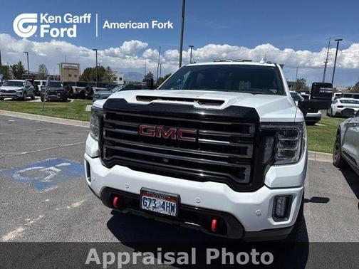 Summit White 2021 GMC Sierra 3500 AT4