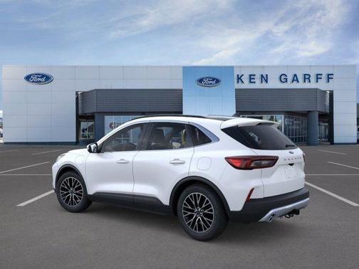Star White Metallic Tri-Coat 2024 Ford Escape PHEV Base