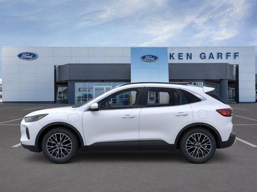Star White Metallic Tri-Coat 2024 Ford Escape PHEV Base