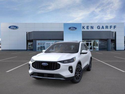 Star White Metallic Tri-Coat 2024 Ford Escape PHEV Base
