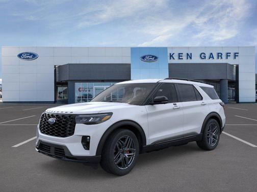 White 2026 Ford Explorer ST-Line