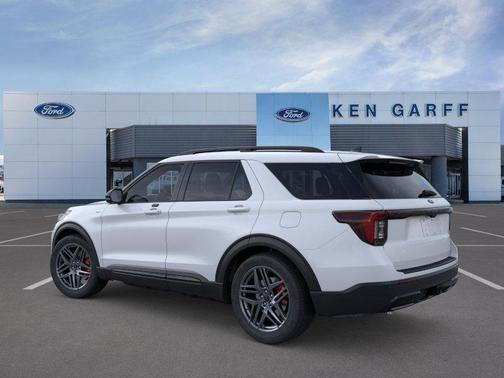 White 2026 Ford Explorer ST-Line