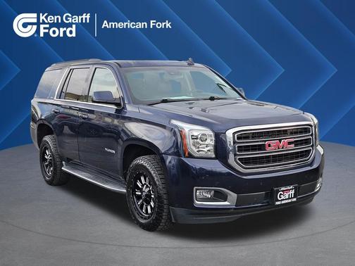 Dark Sapphire Blue Metallic 2018 GMC Yukon SLT