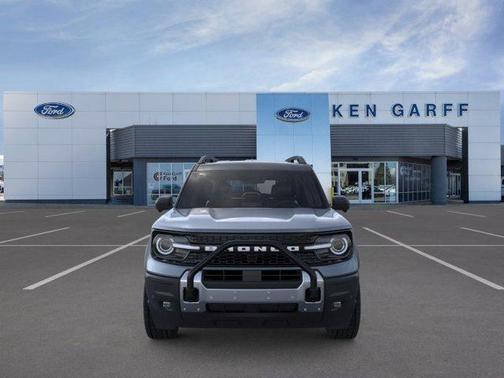 Azure Gray Metallic Tri-Coat 2026 Ford Bronco Sport Outer Banks