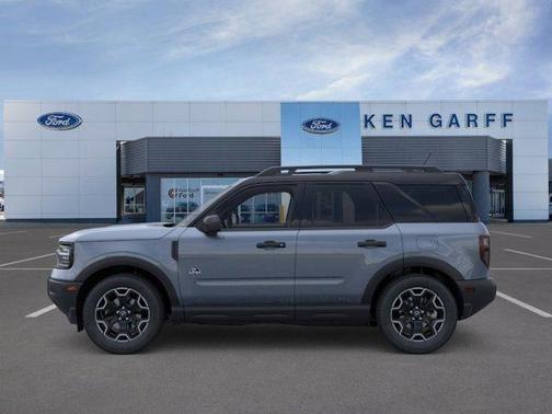 Azure Gray Metallic Tri-Coat 2026 Ford Bronco Sport Outer Banks
