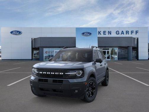 Azure Gray Metallic Tri-Coat 2026 Ford Bronco Sport Outer Banks