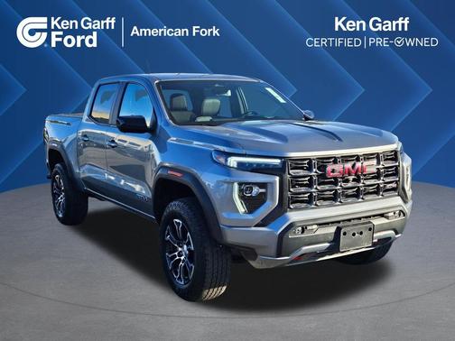 Sterling Metallic 2024 GMC Canyon AT4