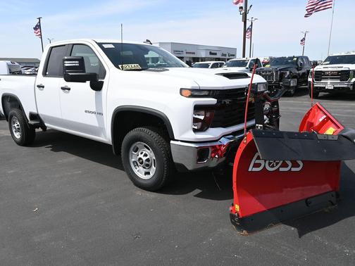 Summit White 2025 Chevrolet Silverado 2500 WT