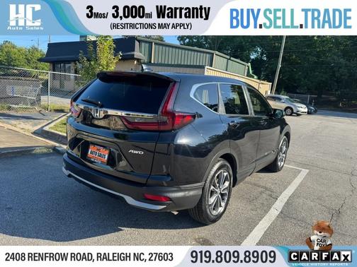Crystal Black Pearl 2021 Honda CR-V EX AWD