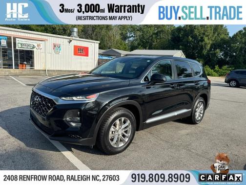 Twilight Black 2020 Hyundai SANTA FE SE 2.4L Auto FWD
