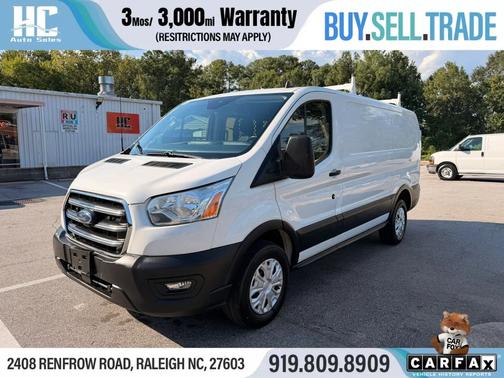 Oxford White 2020 Ford Transit-250 T-250 130" Low Rf 9070 GVWR RWD