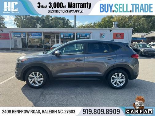 Coliseum Gray 2019 Hyundai TUCSON SE AWD