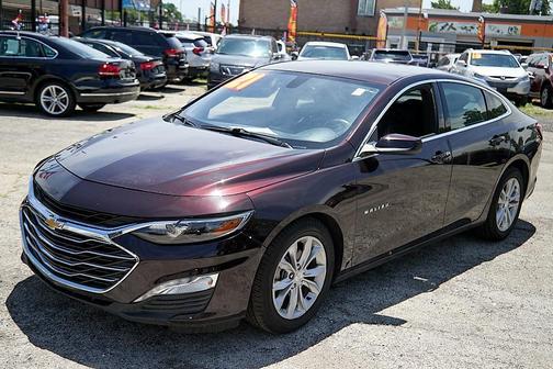 Red 2021 Chevrolet Malibu LT