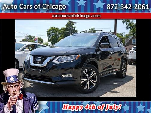 Magnetic Black 2018 Nissan Rogue SL