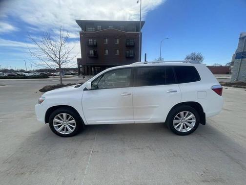 Blizzard Pearl 2009 Toyota Highlander Hybrid Limited