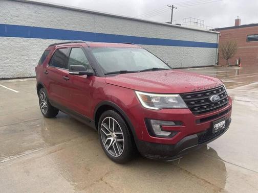 Ruby Red Metallic Tinted Clearcoat 2016 Ford Explorer Sport