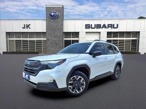 Crystal White Pearl 2025 Subaru Forester SUV