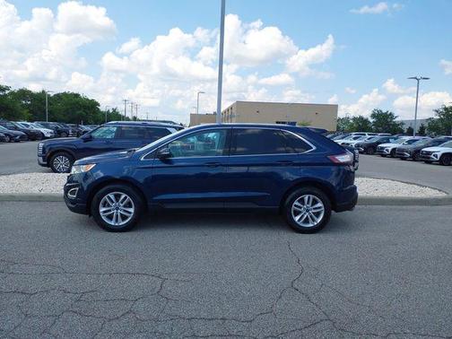Blue Jeans Metallic 2017 Ford Edge SEL
