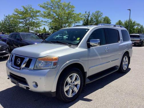 Silver Lightning 2011 Nissan Armada Platinum