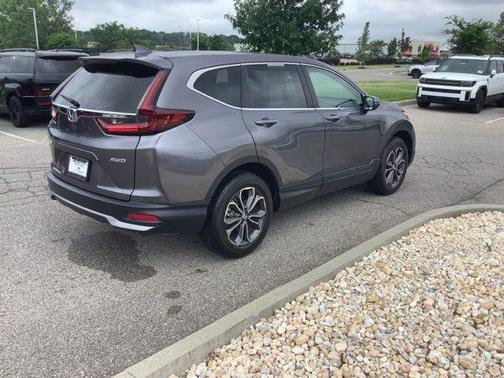 Gray 2021 Honda CR-V AWD EX-L
