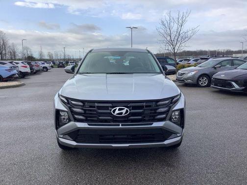 Shimmering Silver 2026 Hyundai TUCSON Hybrid Blue SE