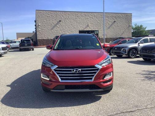 Red Crimson 2021 Hyundai TUCSON Ultimate