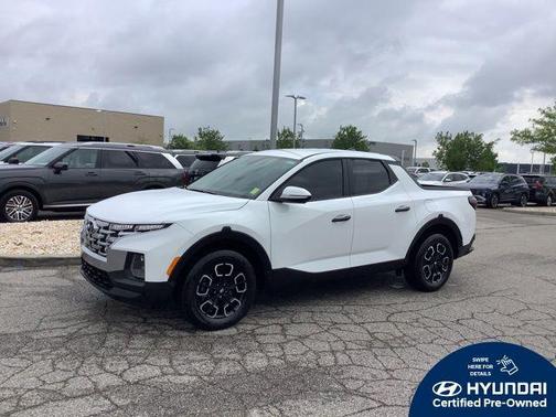 Atlas White 2024 Hyundai SANTA CRUZ SEL