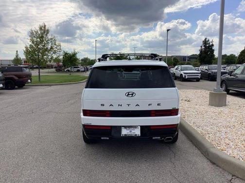 Serenity White 2026 Hyundai SANTA FE Calligraphy
