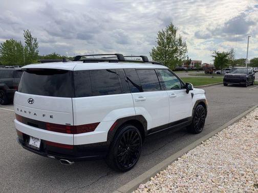 Serenity White 2026 Hyundai SANTA FE Calligraphy