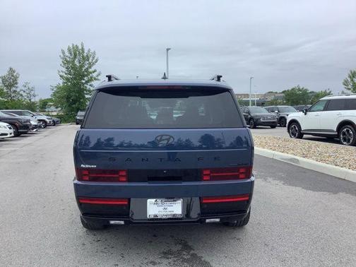 Atlantis Blue 2026 Hyundai SANTA FE HEV Calligraphy