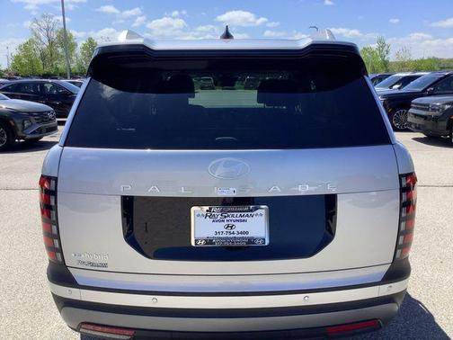 Typhoon Silver Metallic 2026 Hyundai Palisade Hybrid Blue SEL Premium 7P