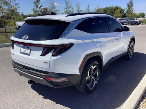Quartz White 2022 Hyundai TUCSON Limited