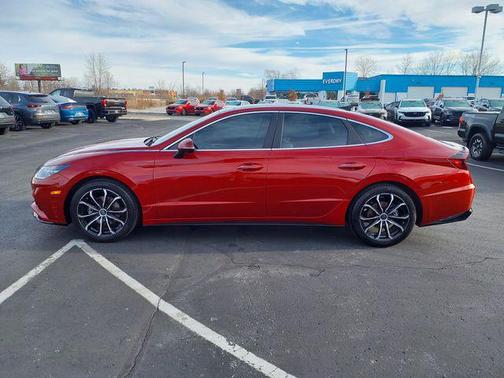 Ultimate Red 2023 Hyundai SONATA Limited