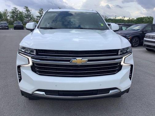 Summit White 2022 Chevrolet Tahoe LT