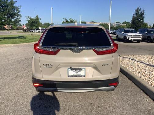 Tan 2019 Honda CR-V EX