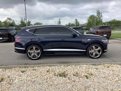 Adriatic Blue 2021 Genesis GV80 3.5T