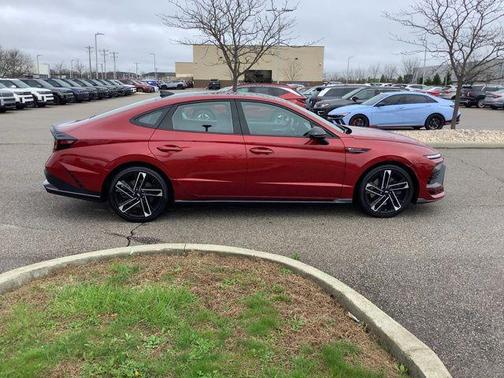 Ultimate red 2024 Hyundai SONATA N Line
