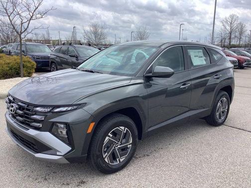 Amazon Gray 2026 Hyundai TUCSON Hybrid Blue SE