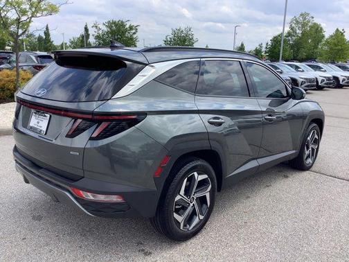 Amazon Gray 2022 Hyundai TUCSON Limited