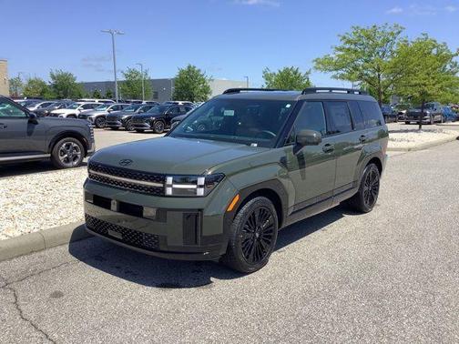 Rockwood Green 2026 Hyundai SANTA FE HEV Calligraphy