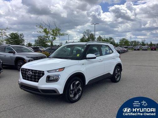 Lunar White 2026 Hyundai VENUE SEL