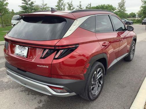 Ultimate Red 2025 Hyundai TUCSON Hybrid Limited