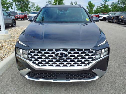Portofino Gray 2023 Hyundai SANTA FE HEV SEL Premium