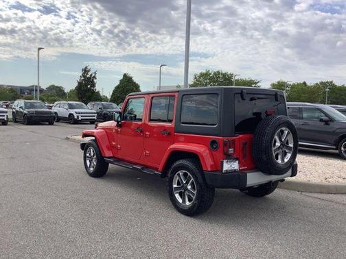 Firecracker Red Clear Coat 2015 Jeep Wrangler Unlimited Sahara