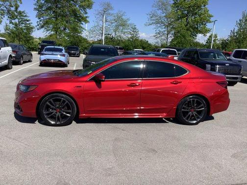 Performance Red Pearl 2020 Acura TLX Technology