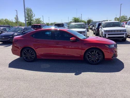 Performance Red Pearl 2020 Acura TLX Technology