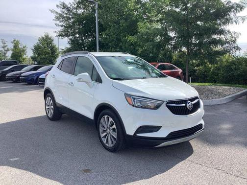 Summit White 2019 Buick Encore Preferred