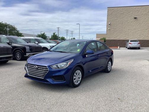 Admiral Blue 2021 Hyundai Accent SE