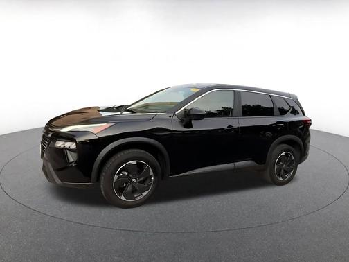 Super Black 2025 Nissan Rogue SV