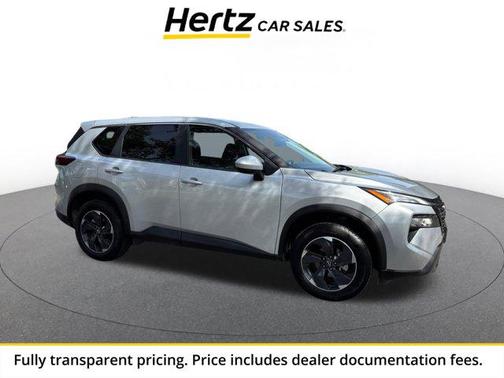 Brilliant Silver Metallic 2025 Nissan Rogue SV
